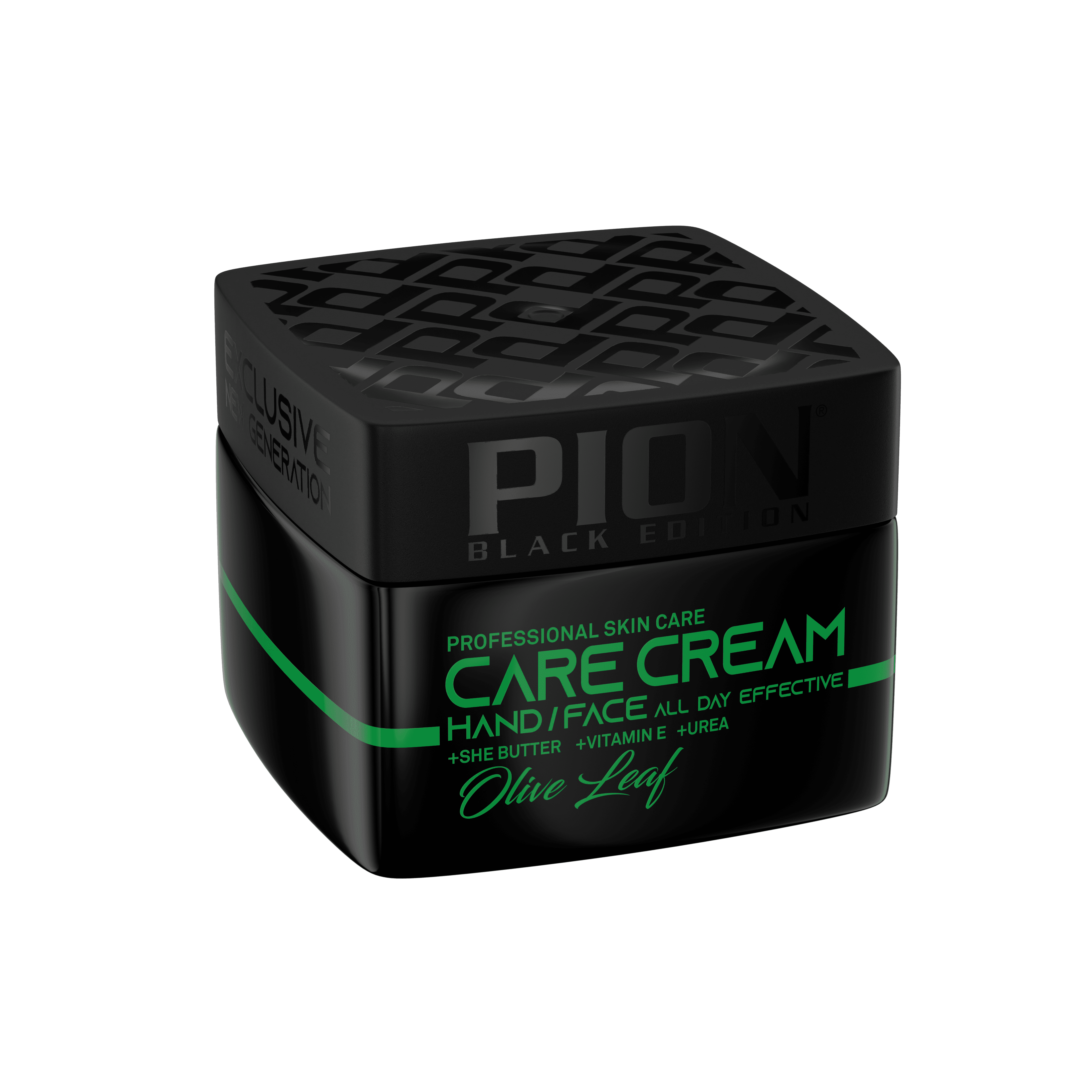 Pion Care Crame Hand & Face Olive Leaf 240 ml - PION BLACK EDITION