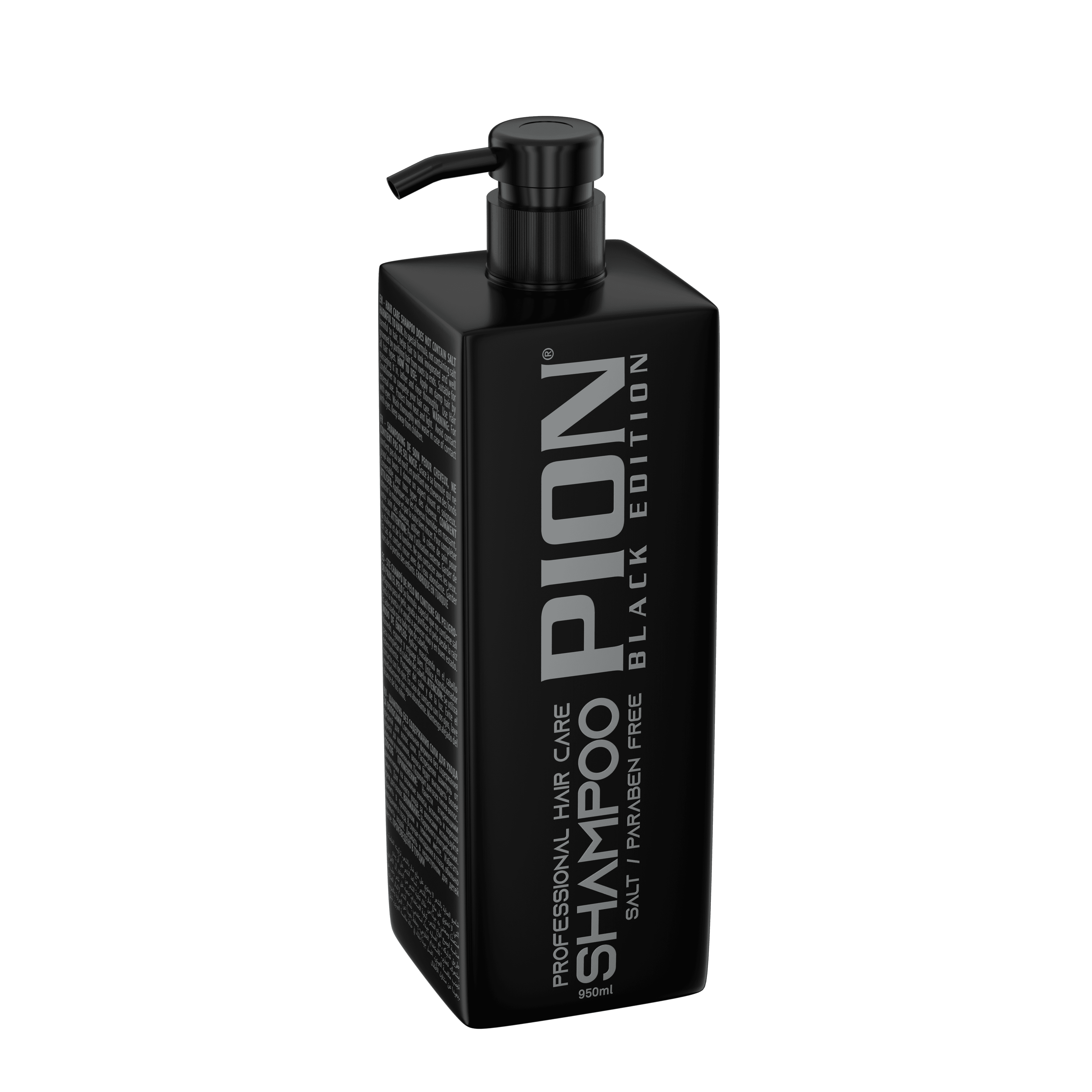 Pion Hair Care Shampoo White Keratin 950ml - PION BLACK EDITION